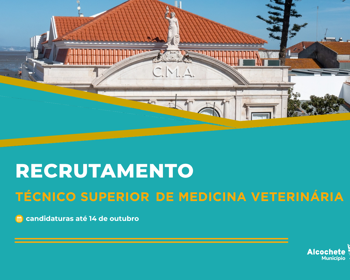Concurso aberto para Técnico Superior de Medicina Veterinária