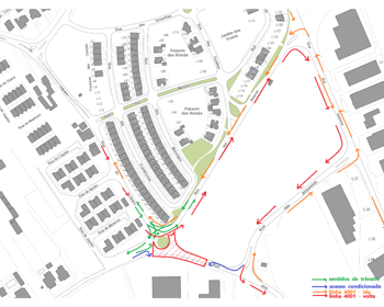 Trânsito condicionado em Alcochete de 10 de novembro a 05 de dezembro 