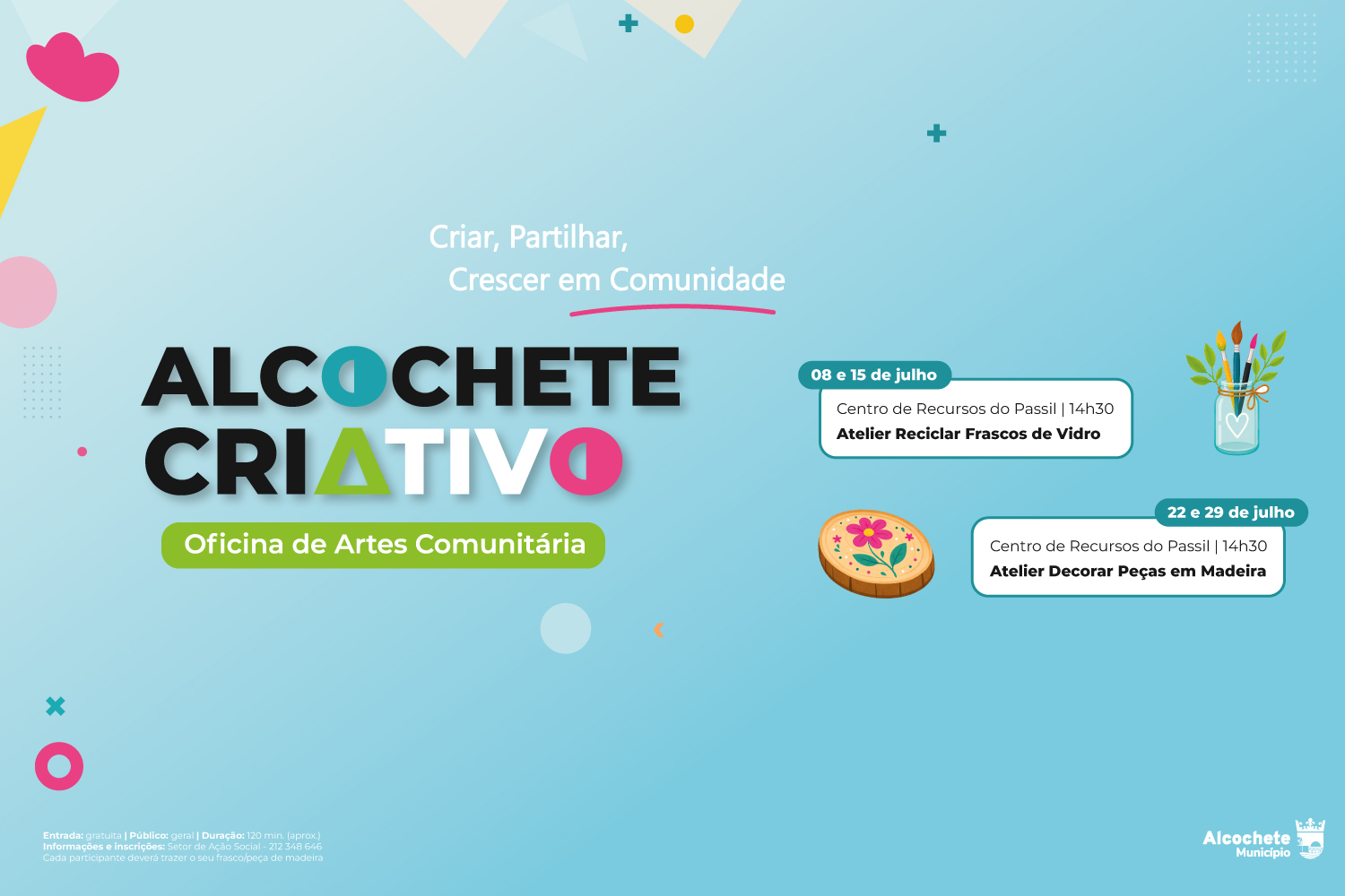 Alcochete Criativo – Oficina de Artes Comunitária 
