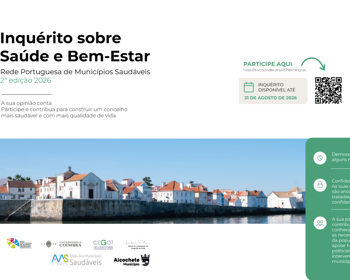 Município apela à participação no Questionário sobre Saúde e Bem-Estar da População 