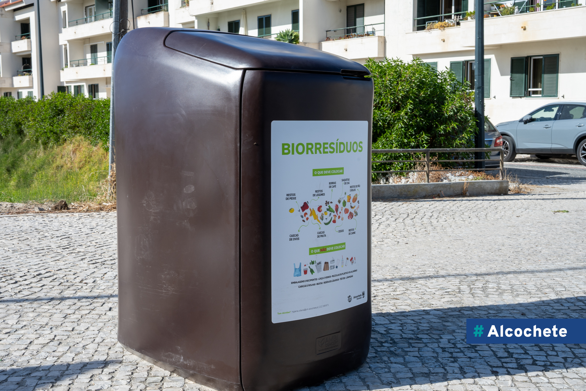 Alcochete reforça a recolha seletiva de biorresíduos no concelho 
