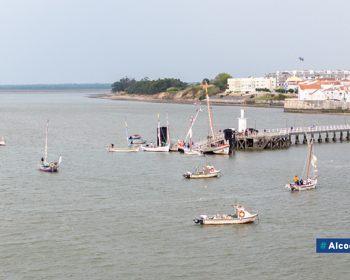 Alcochete recebeu a CLXXXI Real Regata de Canoas do Tejo 