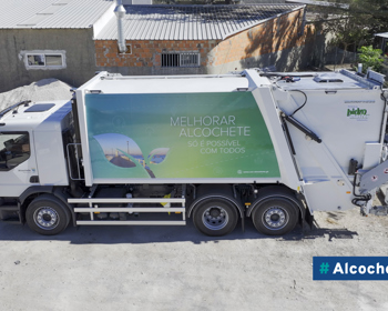 Alcochete reforça meios de recolha de resíduos com nova viatura 