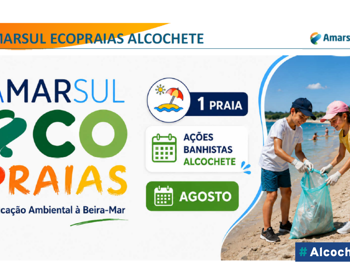 O Amarsul Ecopraias está a chegar à Praia dos Moinhos 