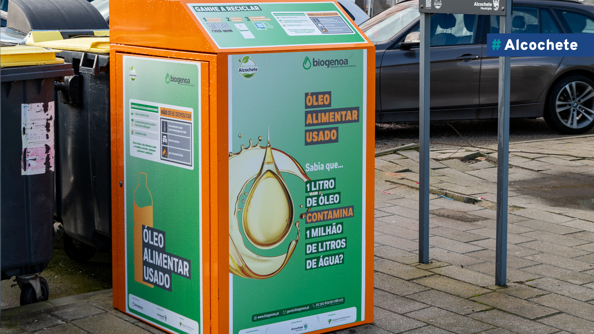 Município aposta na recolha de óleos usados  