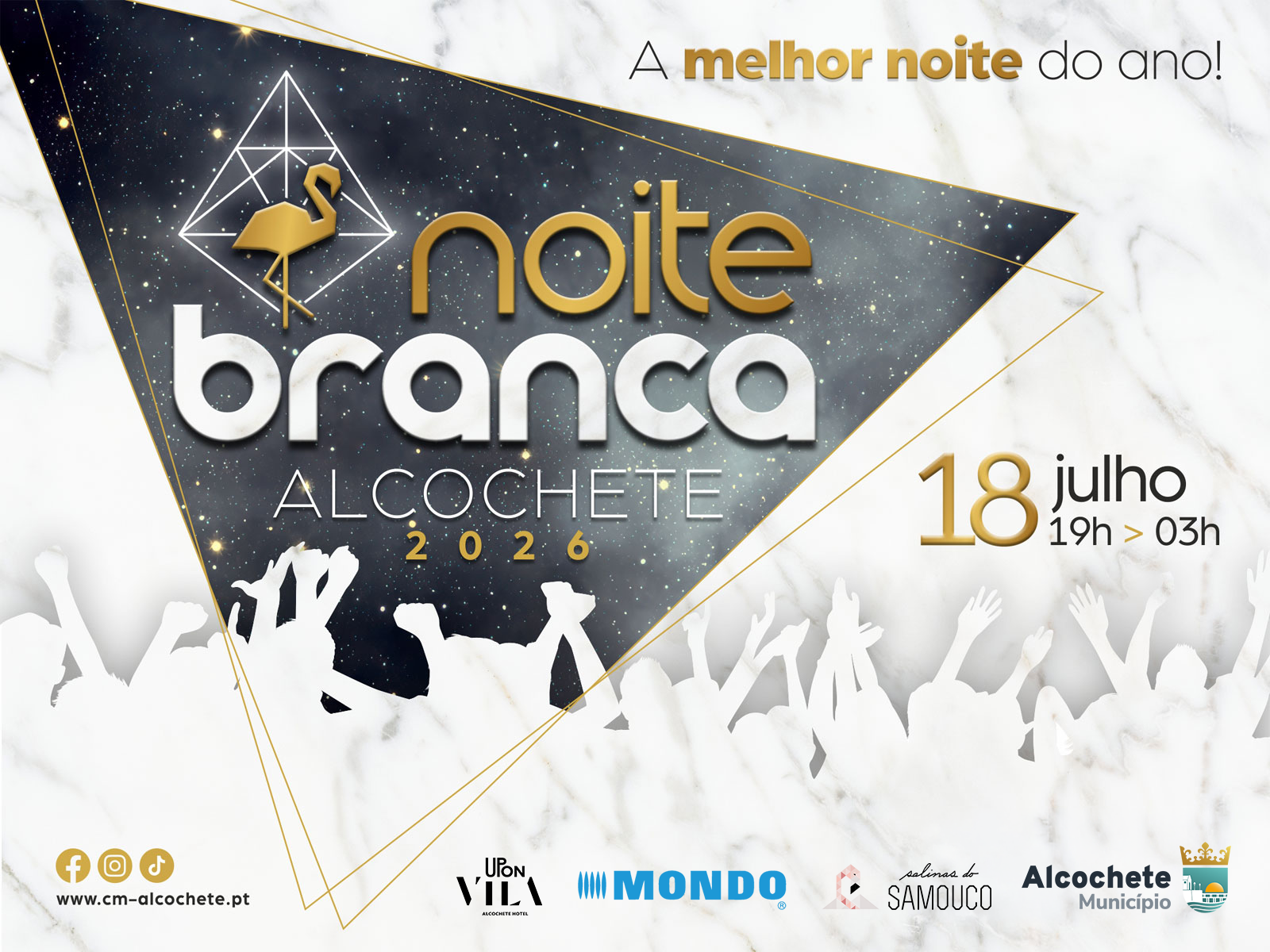 Noite Branca mais segura: Município e Proteção Civil apelam à sua colaboração  