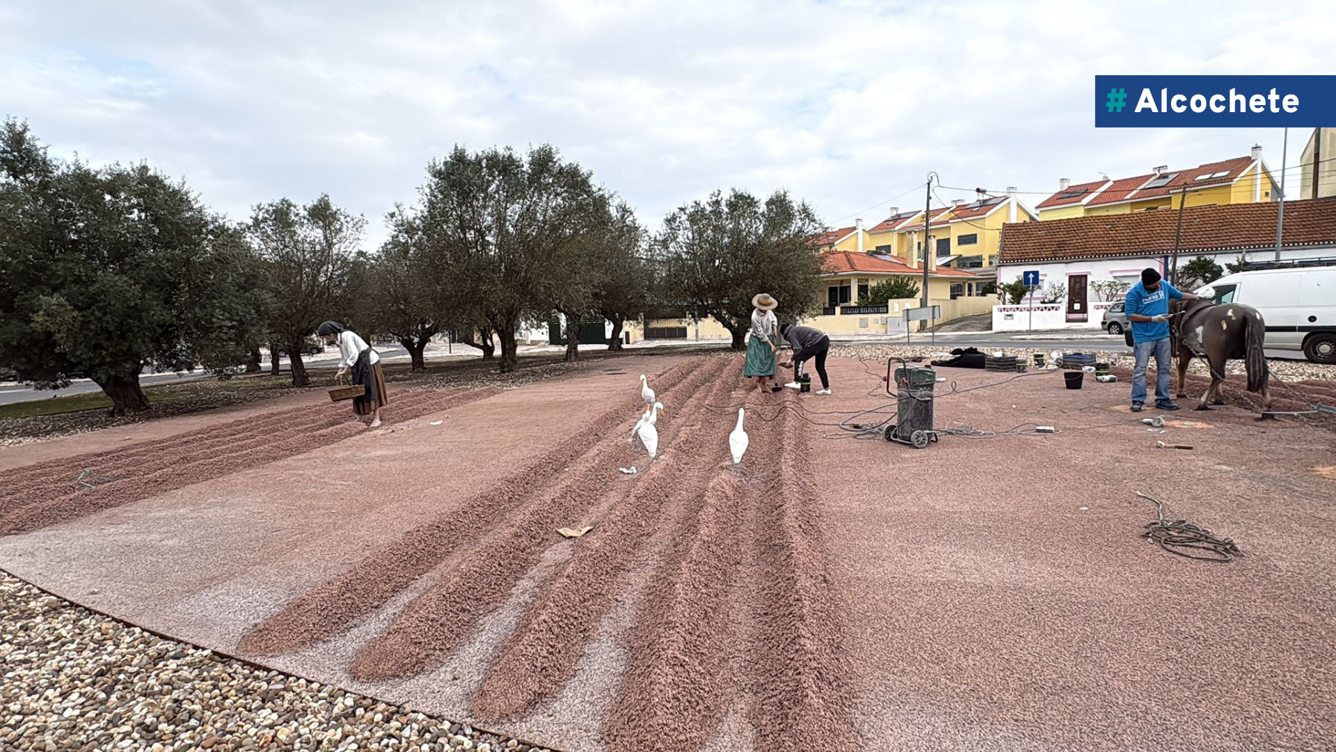 Recuperação de imagens na rotunda de São Francisco 