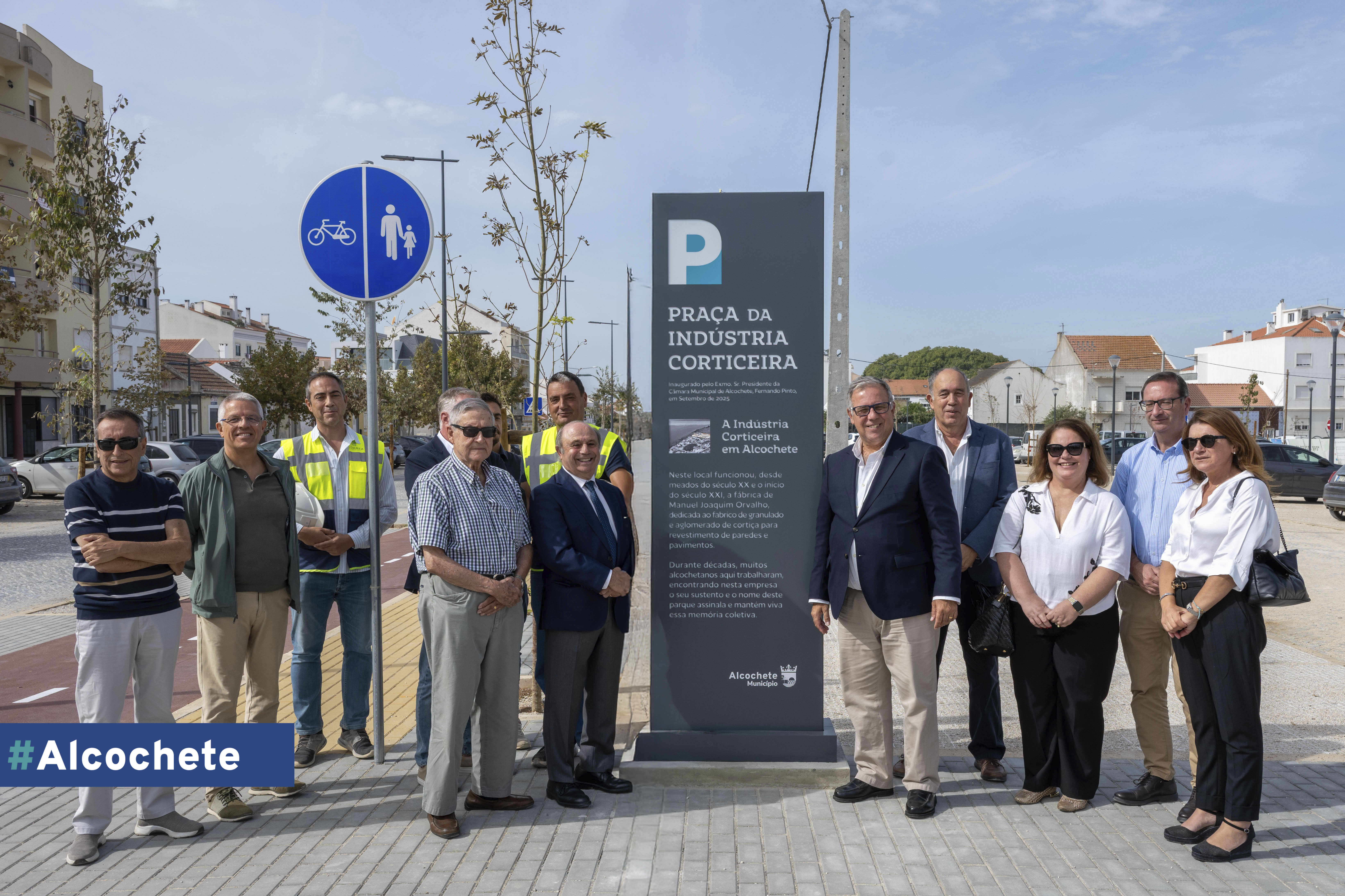 Parque de estacionamento inaugurado em Alcochete