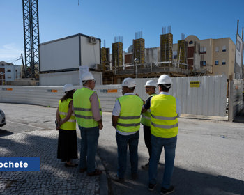 Habitação social em construção em Alcochete