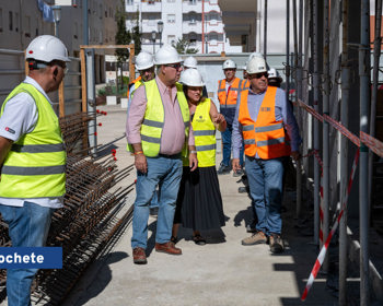 Habitação social em construção em Alcochete