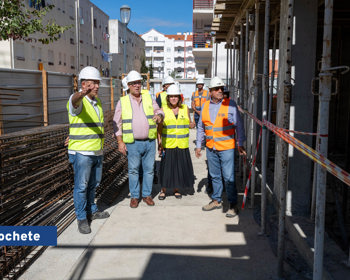 Habitação social em construção em Alcochete