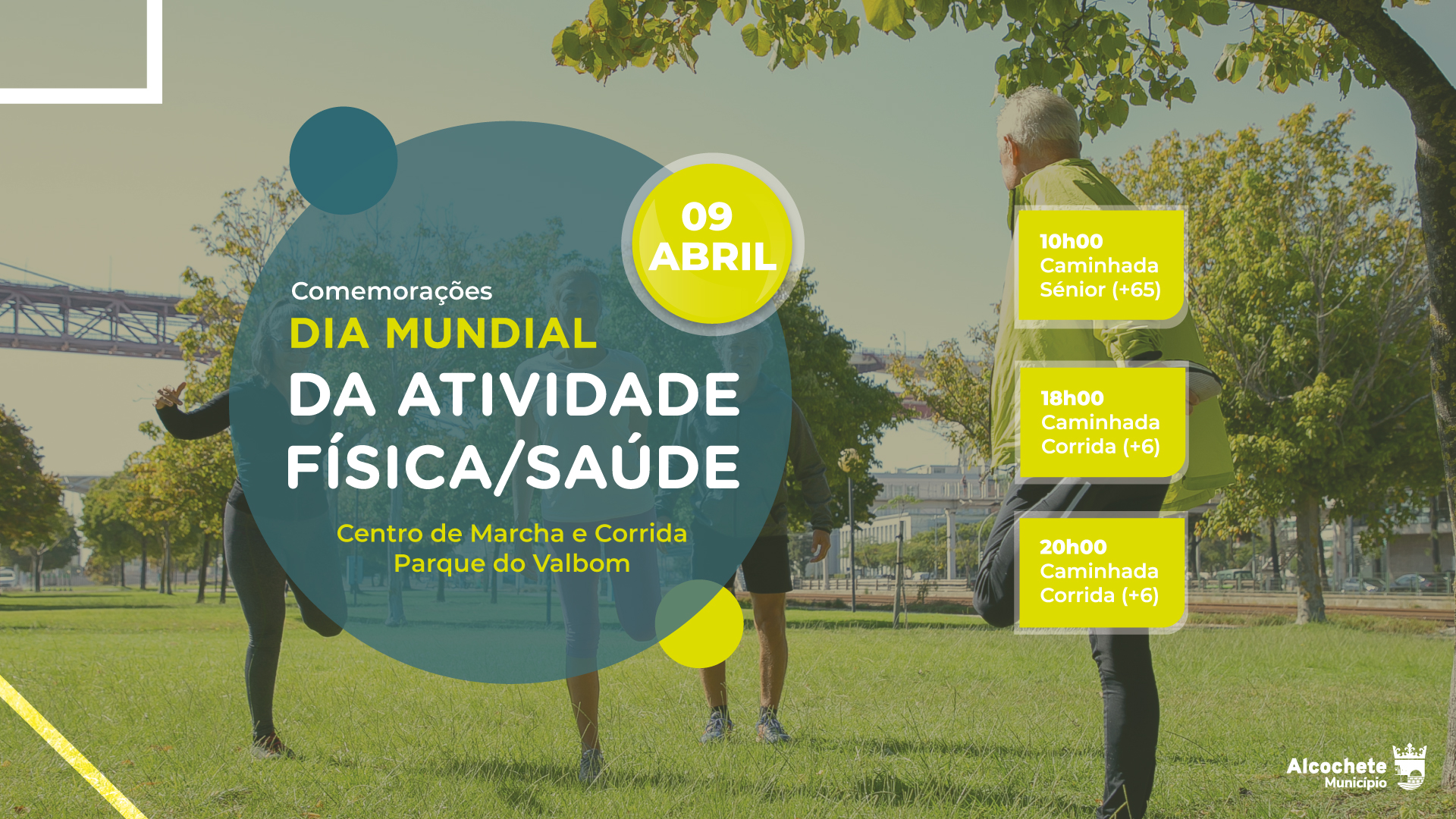 Comemorações do Dia Mundial da Saúde e Dia Mundial da Atividade Física 