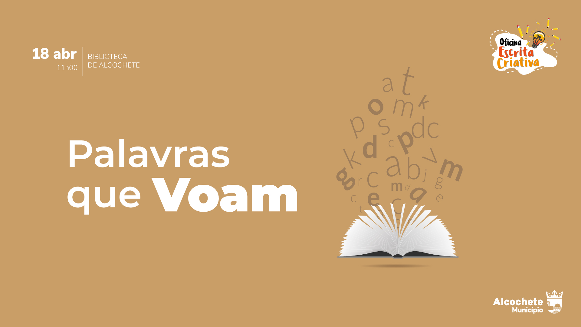 Oficina de Escrita: Palavras que Voam 