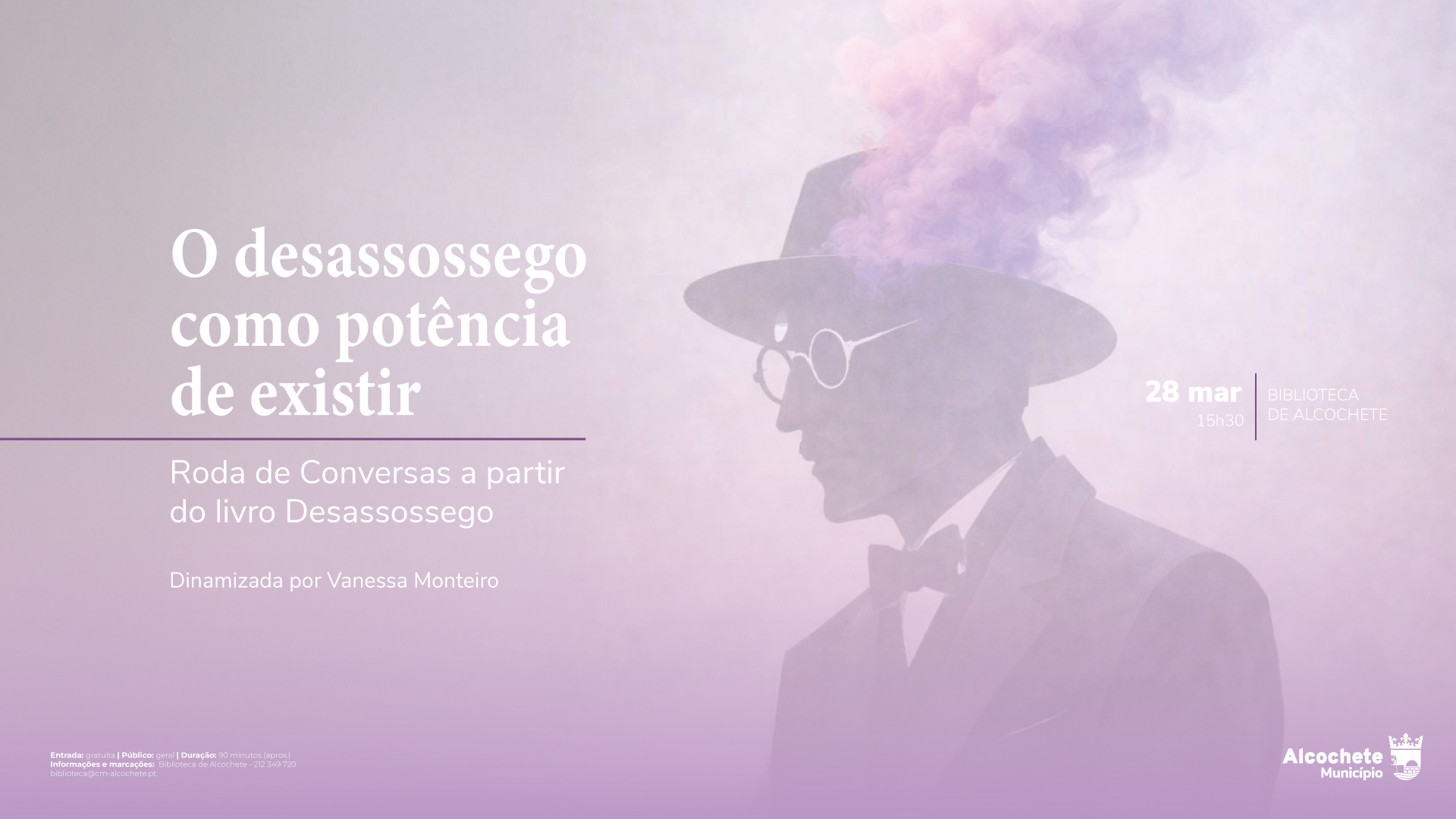 O desassossego como potência de existir: Roda de Conversas a partir do Livro do Desassossego 