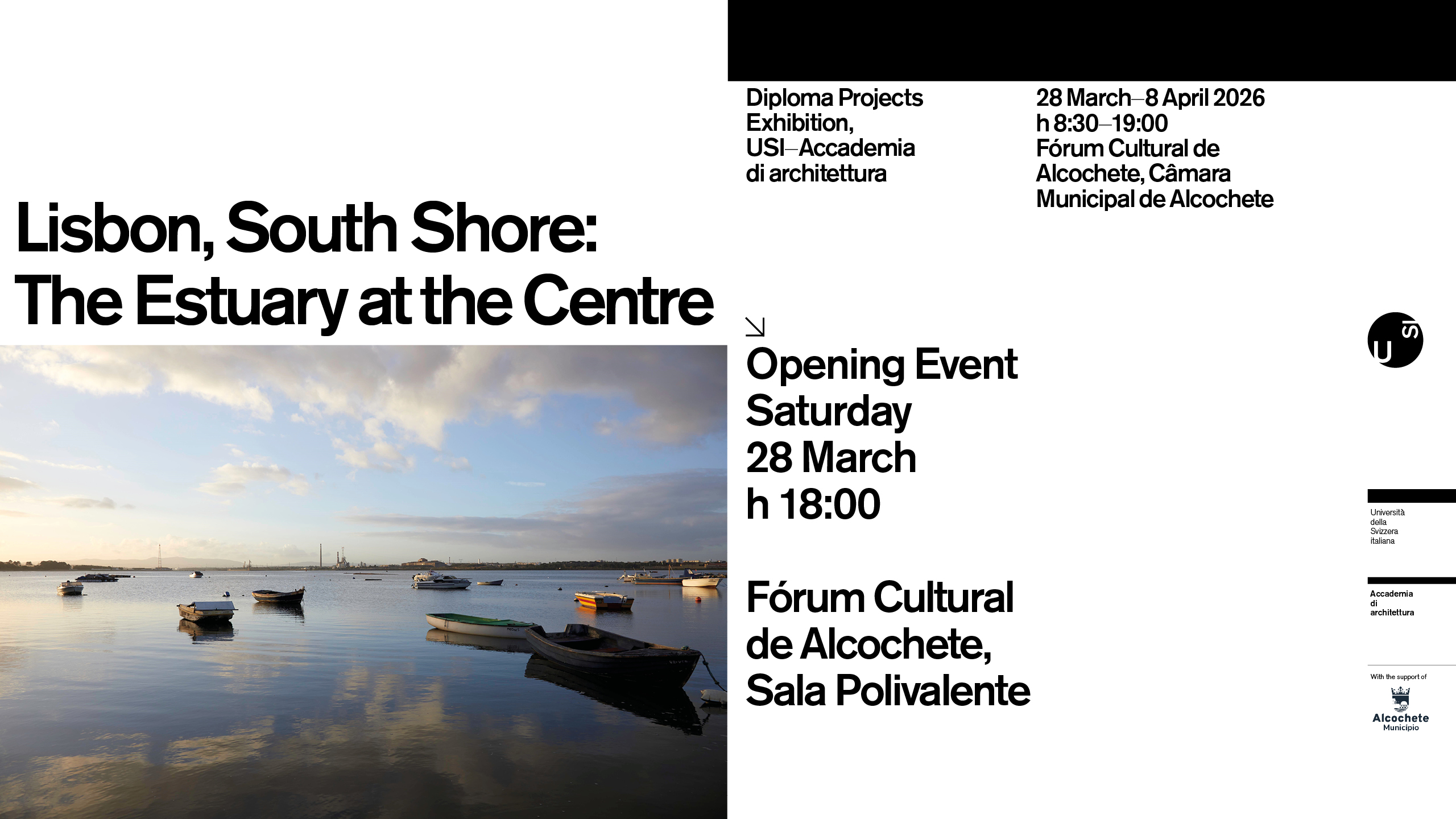 Exposição Diploma 2025 – Lisbon South Shore: The Estuary at the Center 
