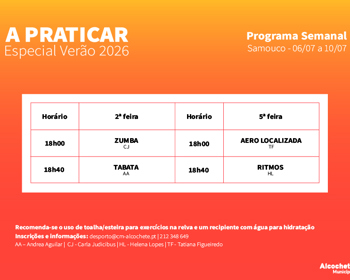 "A Praticar – Especial Verão" 
