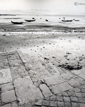 Junto à ponte-cais, 2ª metade do século XX