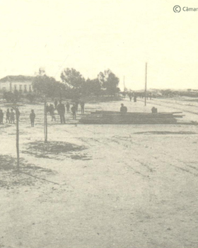 Largo do Rocio (atual largo Barão de Samora Correia), 1ª metade do século XX