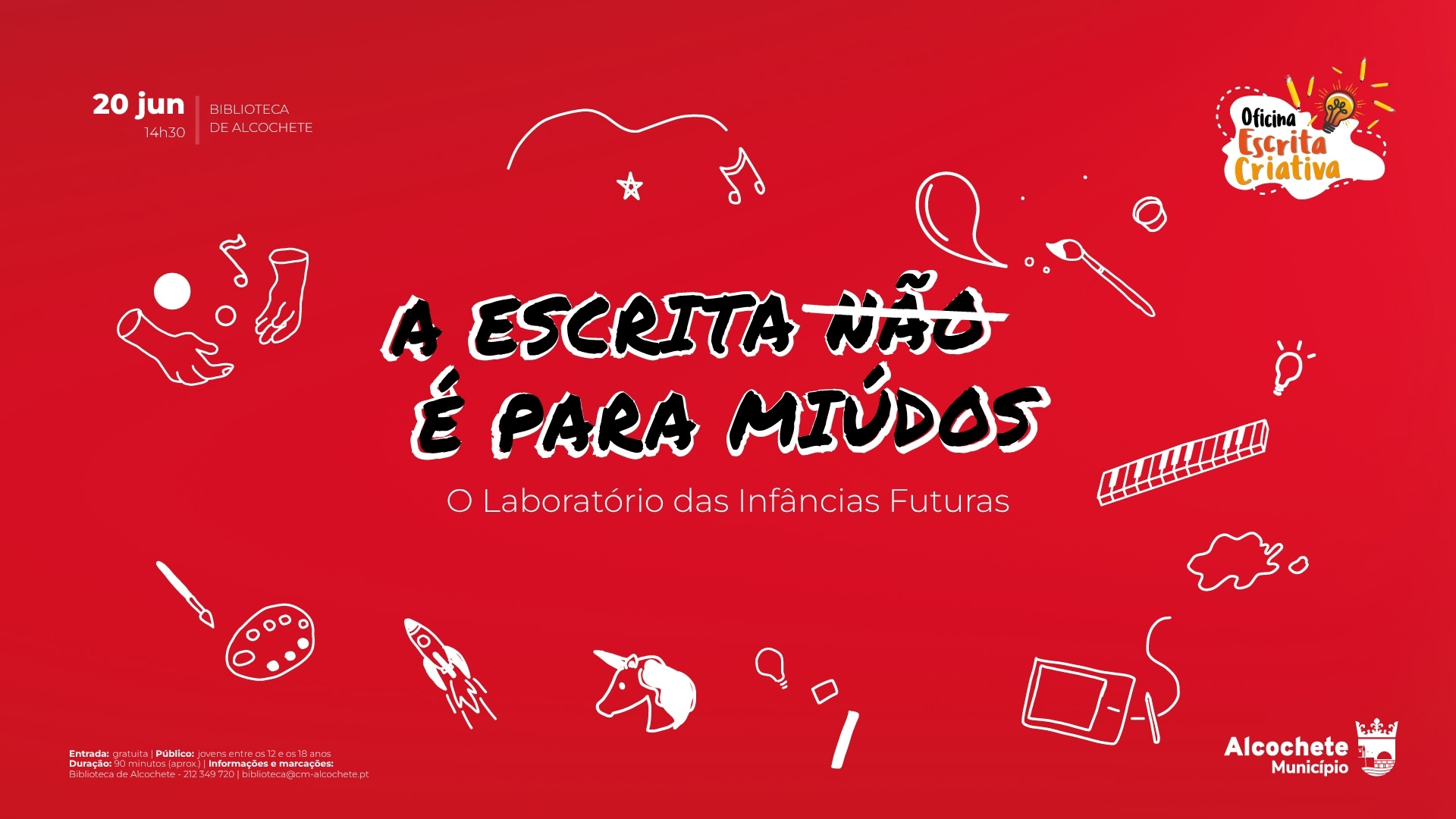 A escrita não é para miúdos – O Laboratório das Infâncias Futuras 
