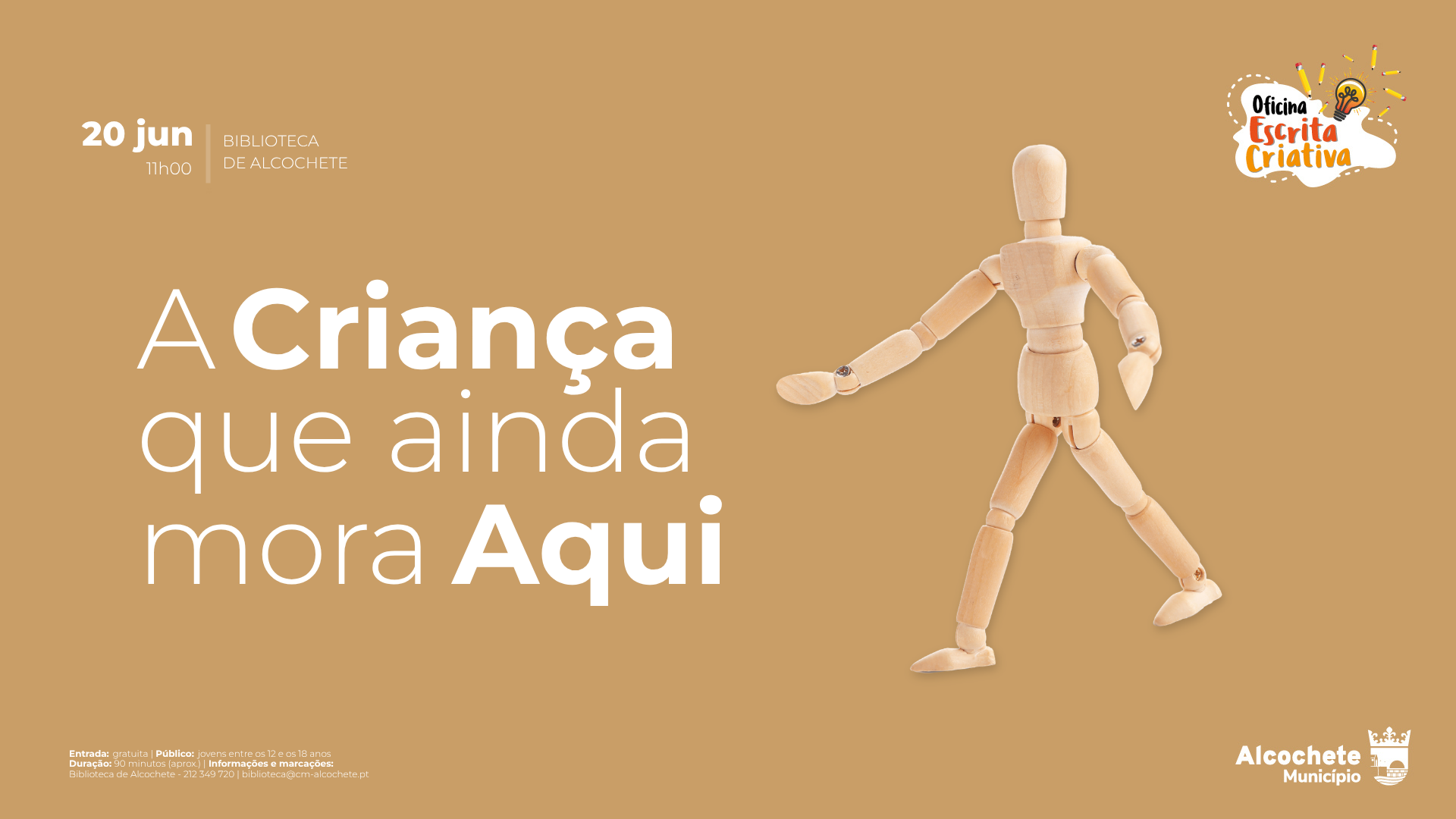 Oficina de Escrita: A Criança que ainda mora aqui 