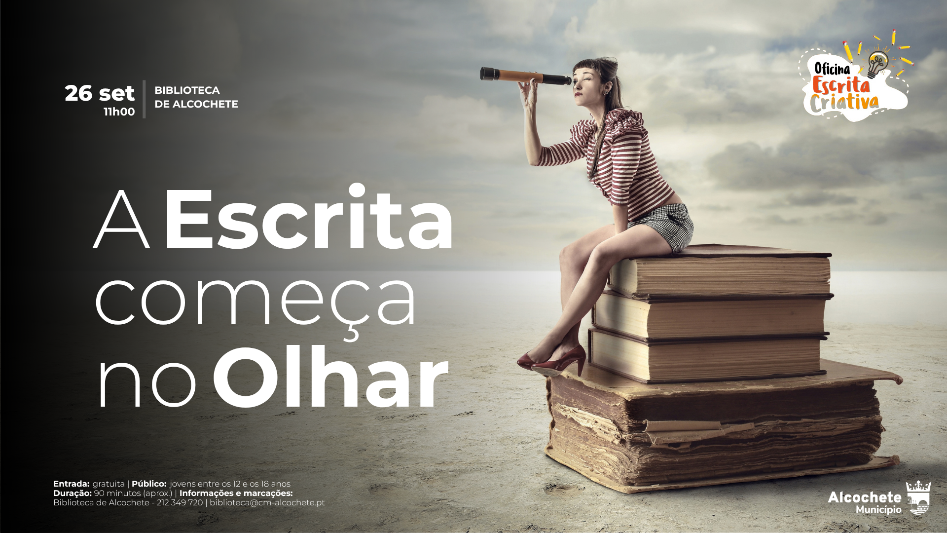 Oficina de escrita: a escrita começa no olhar