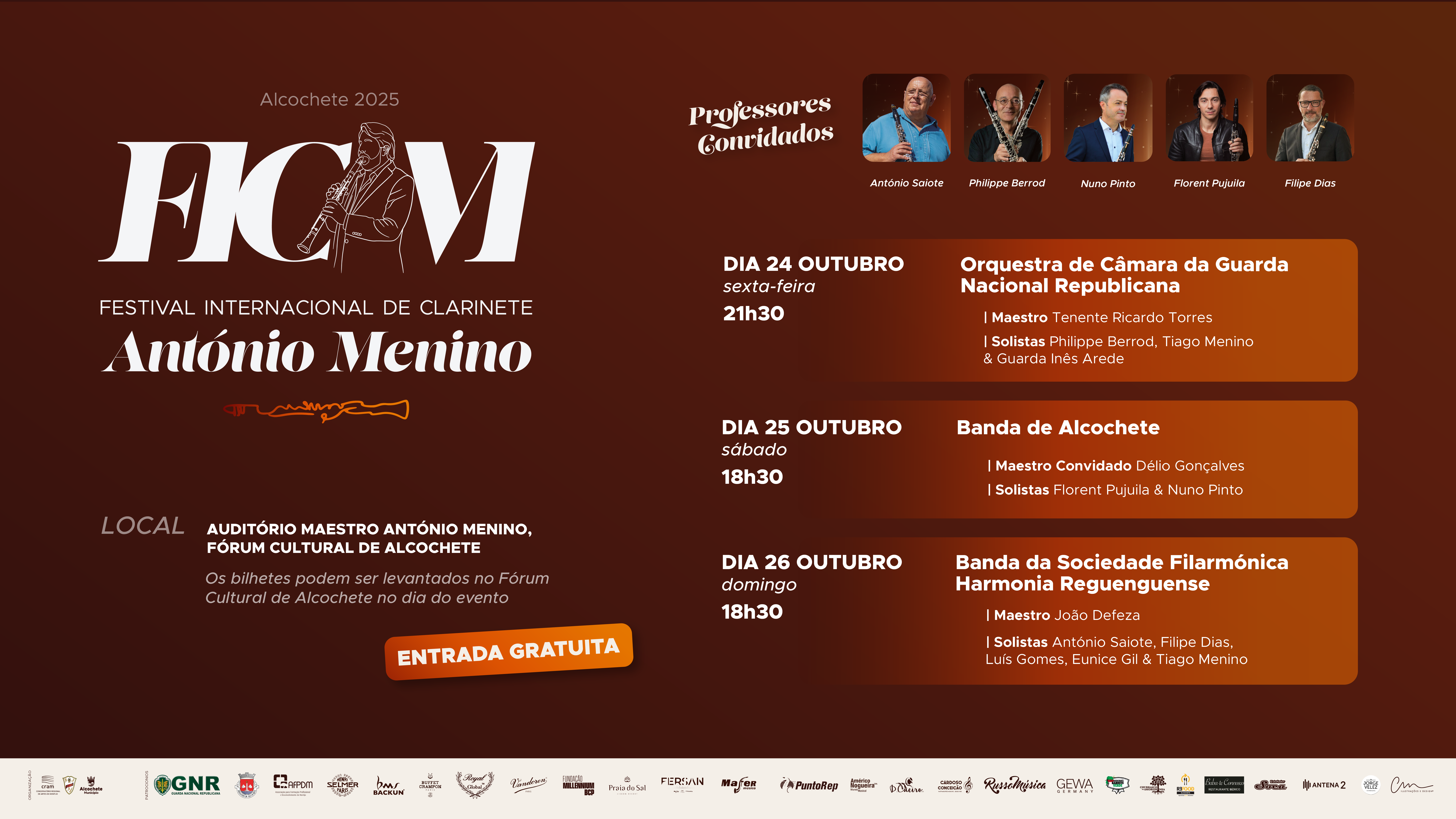 FICAM – Festival Internacional de Clarinete António Menino