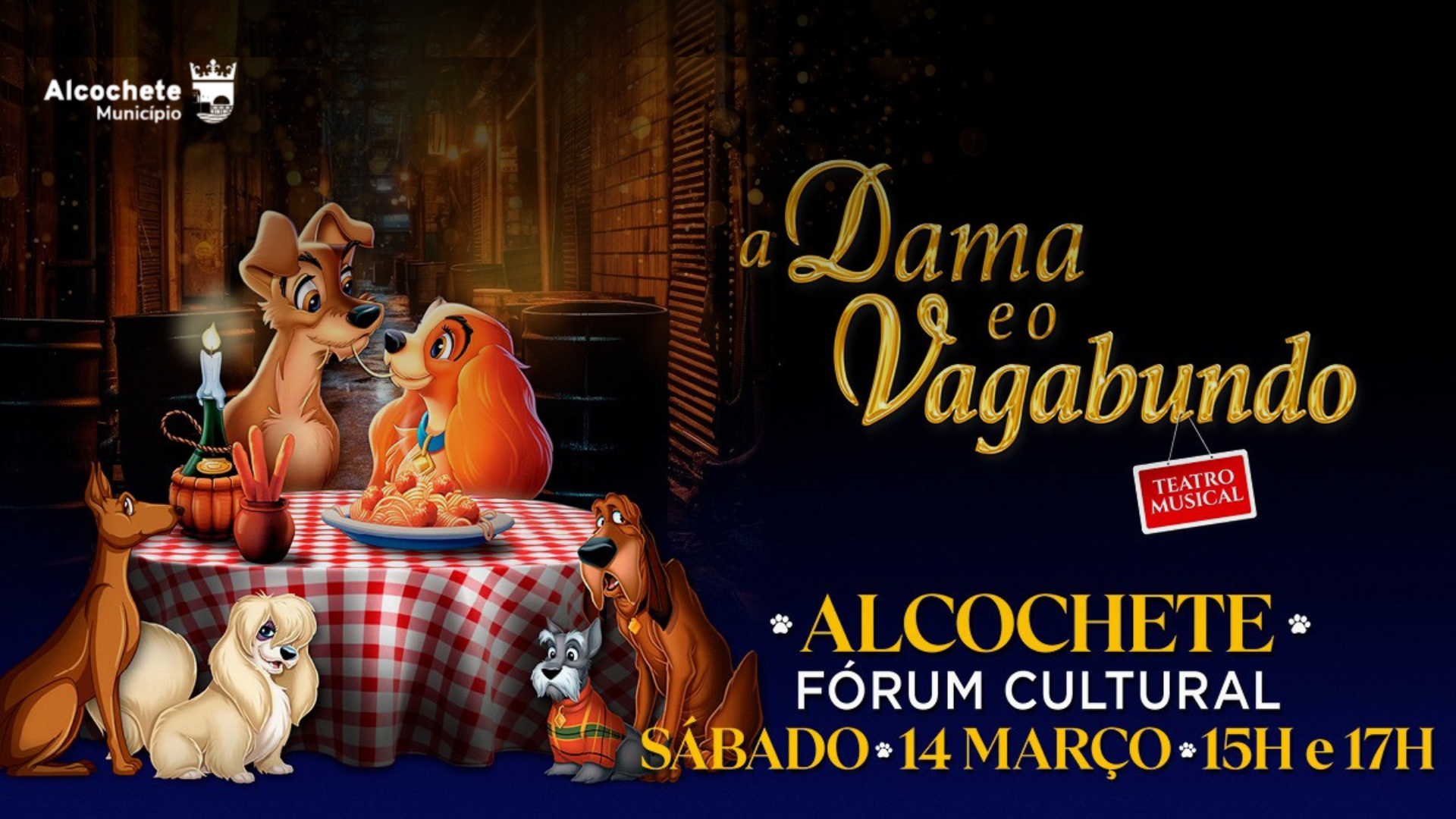A Dama e o Vagabundo – o Musical 