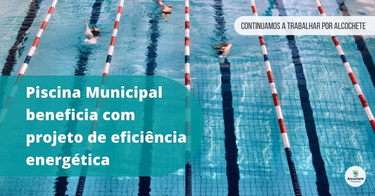 Piscina Municipal beneficia com projeto de eficiência energética