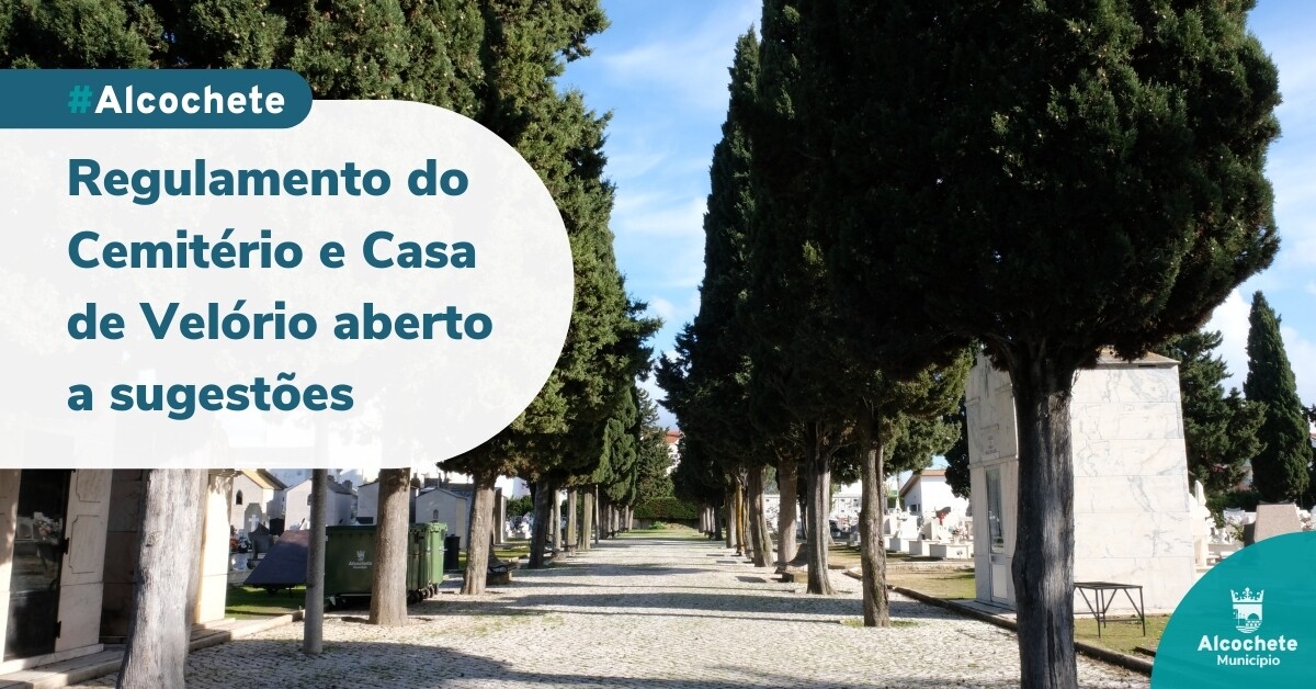 Regulamento do Cemitério e Casa de Velório aberto a sugestões