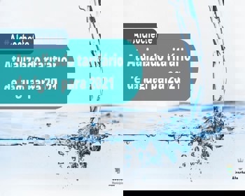 Atualizado tarifário de água para 2021