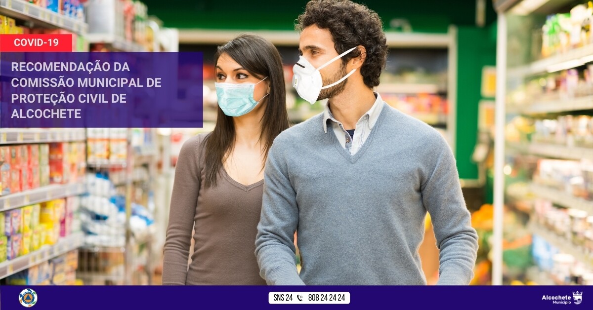 Recomendação da Comissão Municipal de Proteção Civil de Alcochete