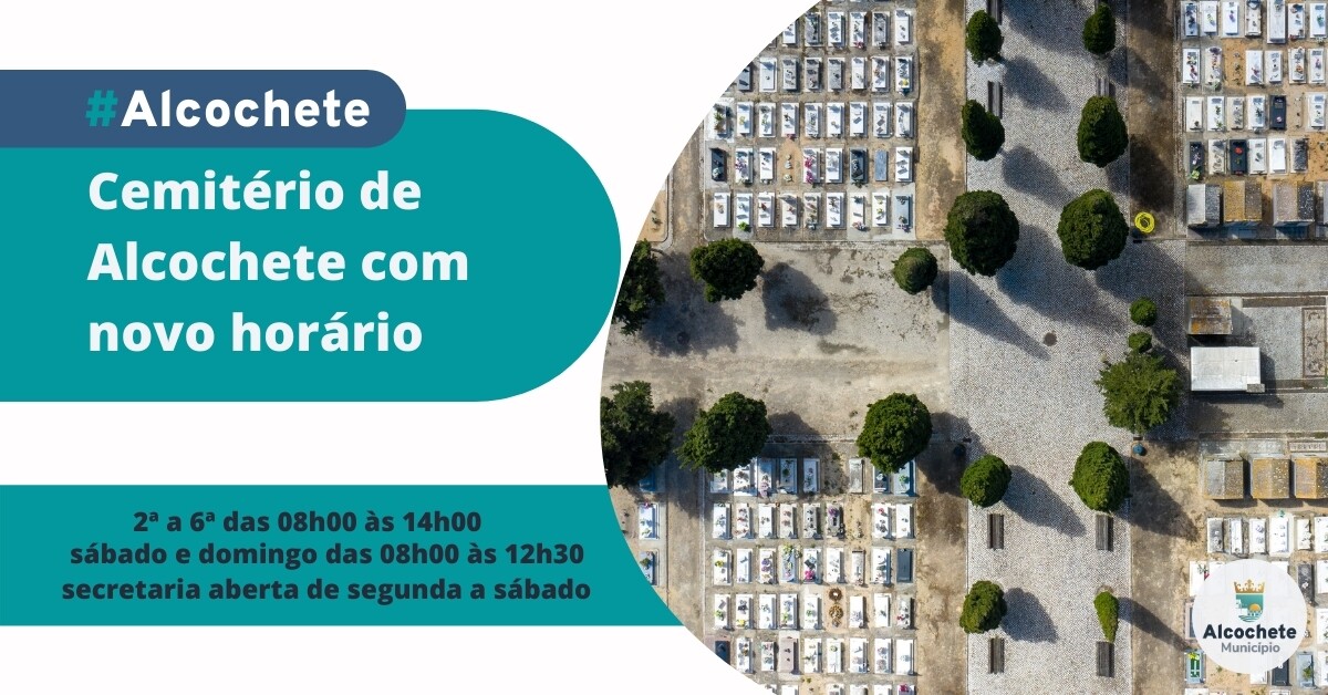 Cemitério de Alcochete com novo horário