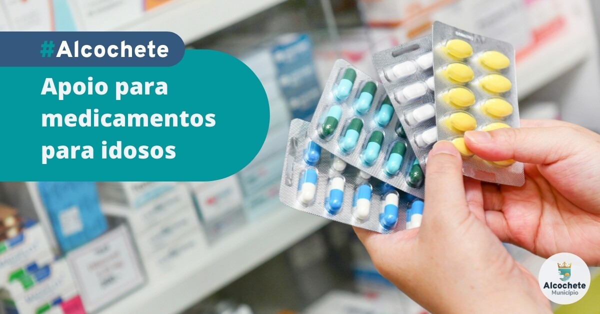 Idosos podem solicitar apoio para medicamentos até 31 de março