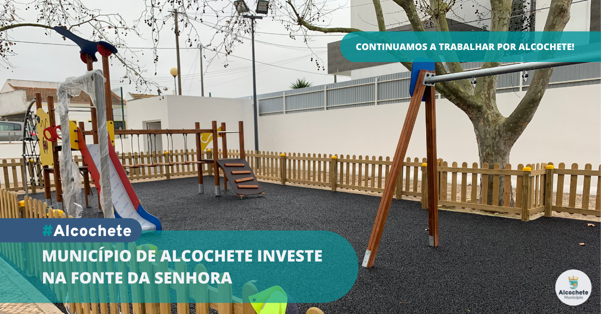 Município de Alcochete investe na Fonte da Senhora