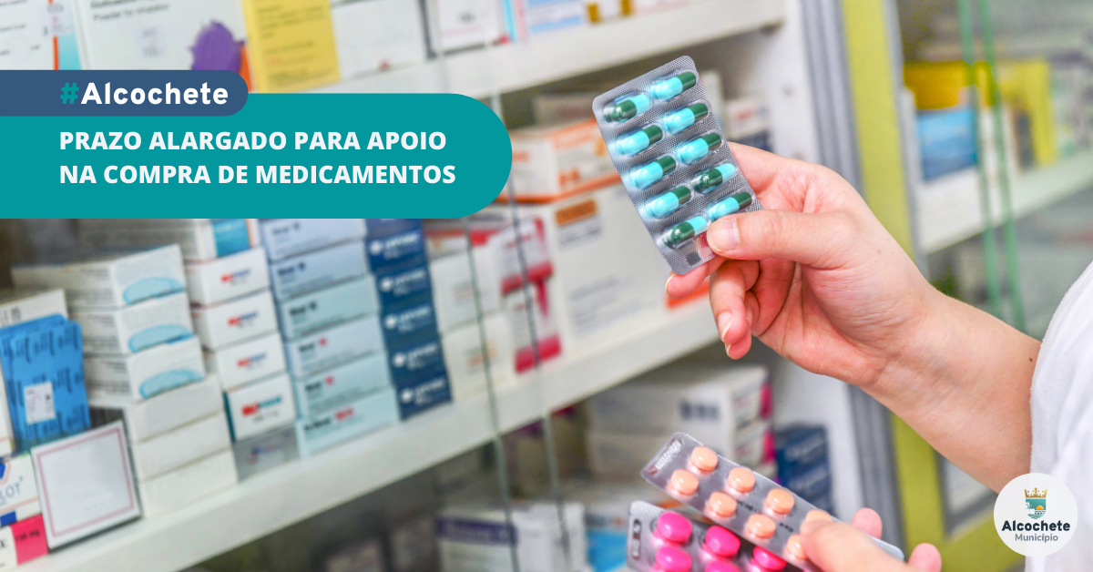 Prazo alargado para apoio na compra de medicamentos