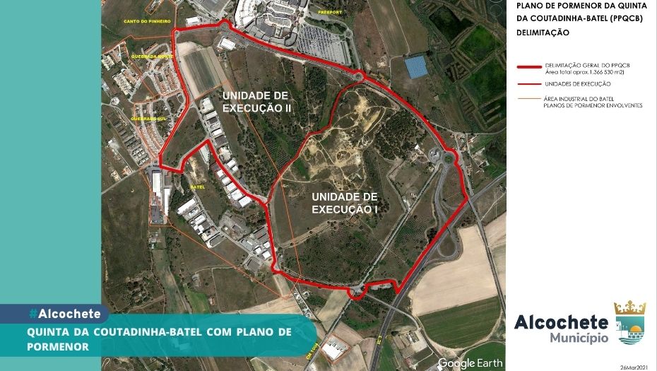 Quinta da Coutadinha-Batel com Plano de Pormenor