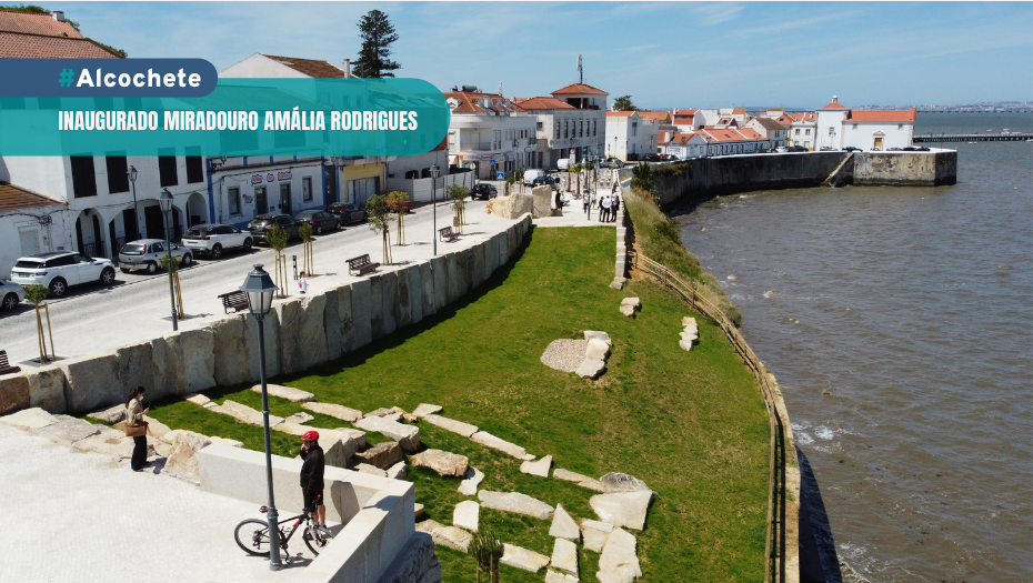 Inaugurado Miradouro Amália Rodrigues