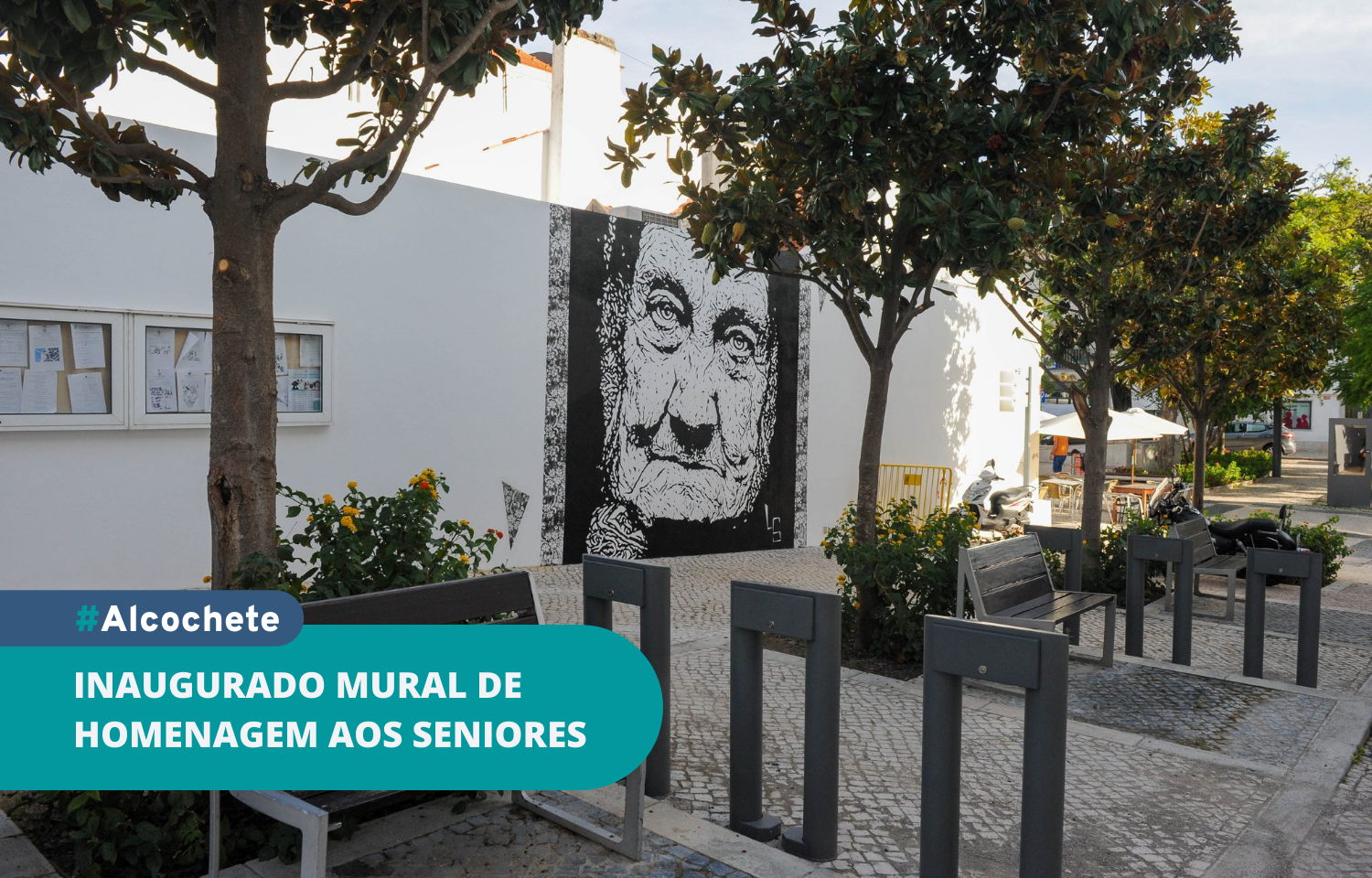 Inaugurado mural de homenagem aos seniores