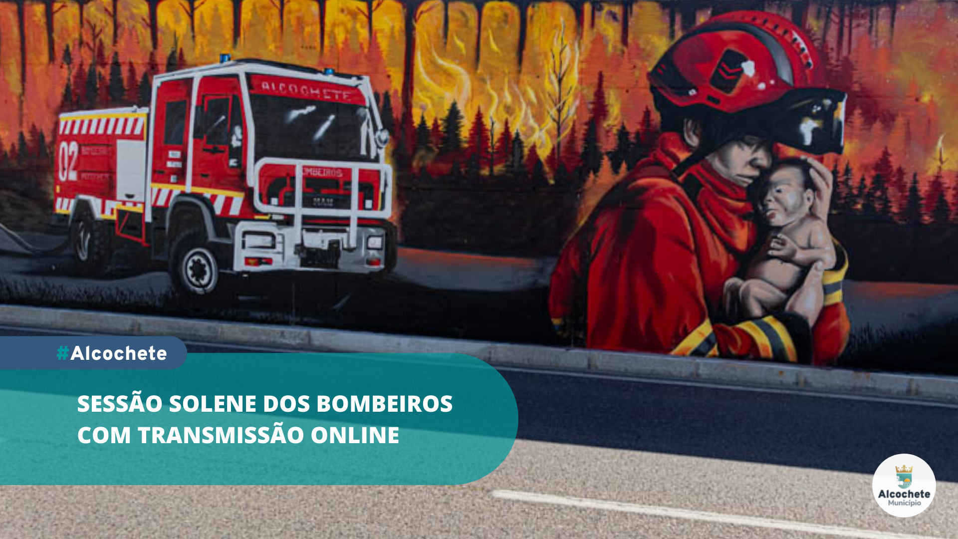 Sessão solene dos Bombeiros com transmissão online