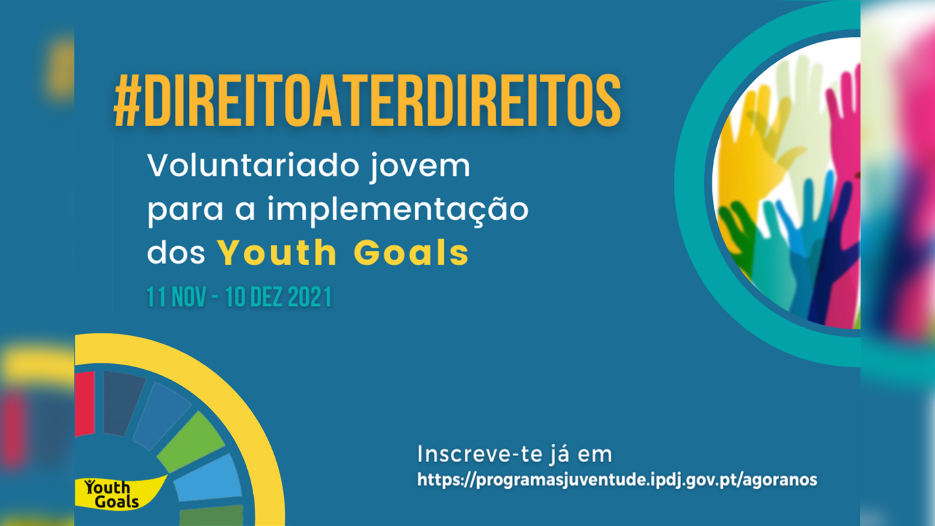 Jovens da região de Lisboa e Vale do Tejo divulgam Objetivos para a Juventude Europeia