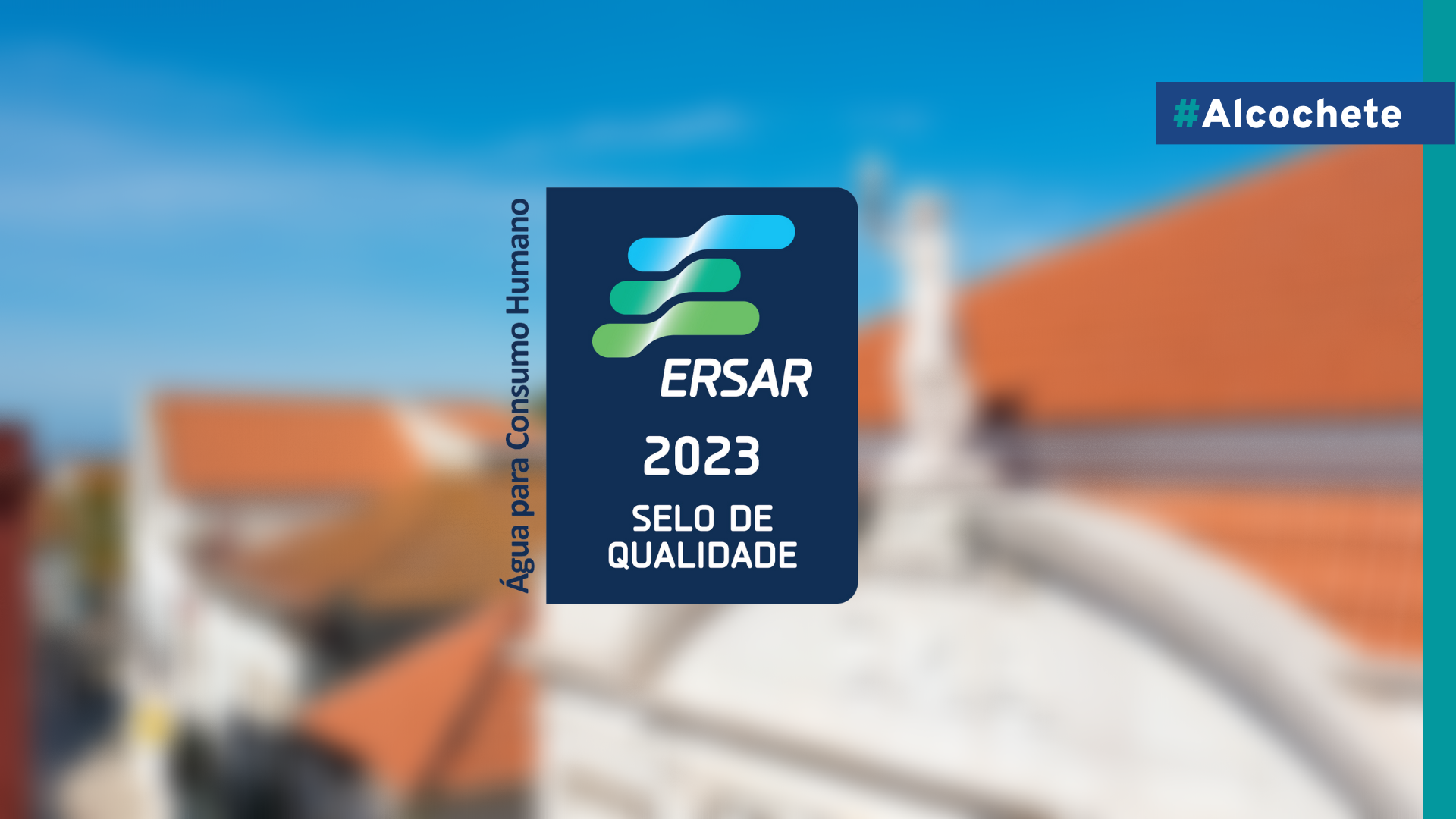 Município de Alcochete premiado pela qualidade da água