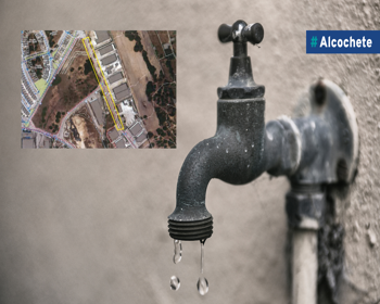 Corte de água na Rua dos Jasmins