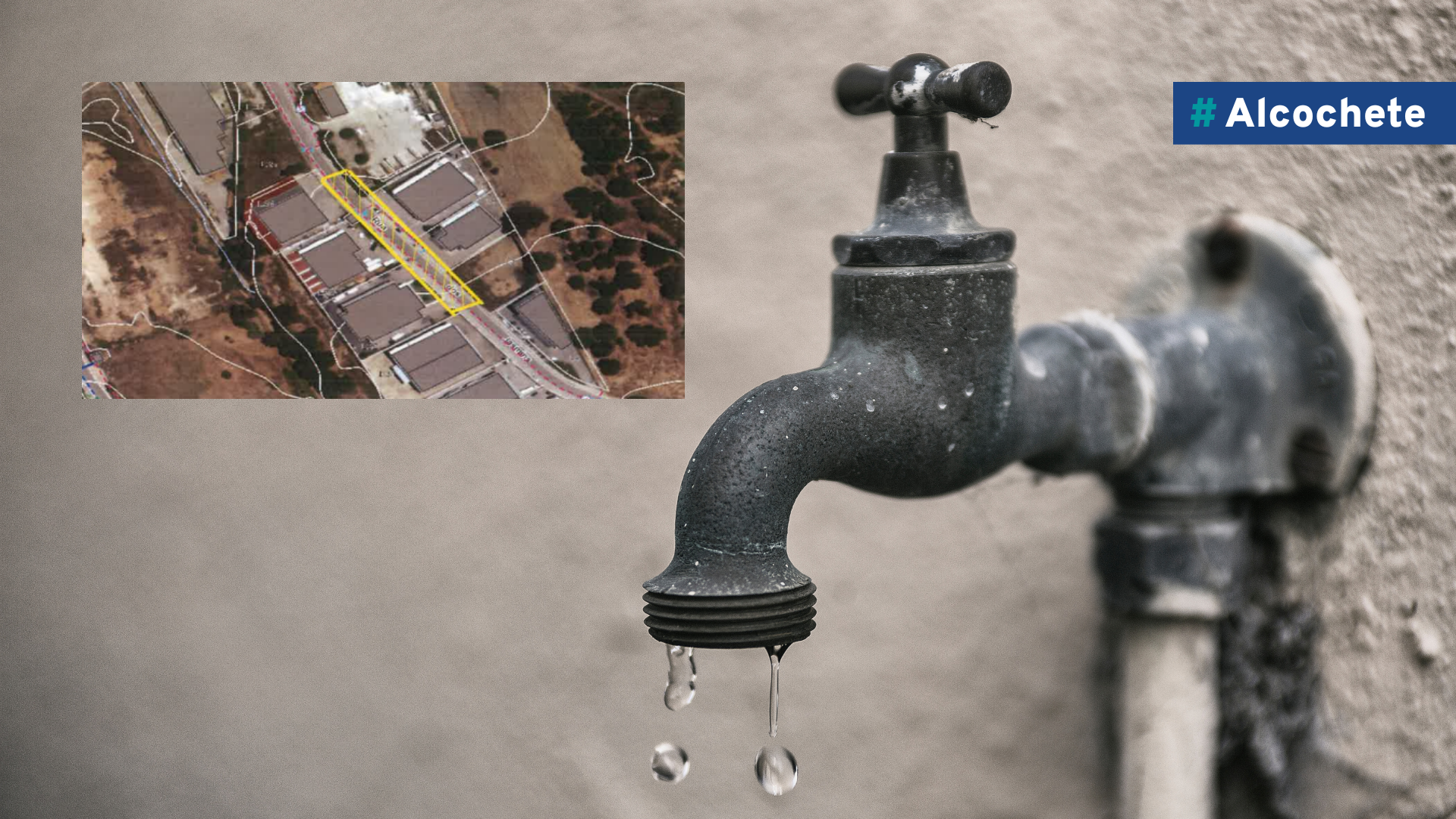 Corte de água na Rua dos Jasmins