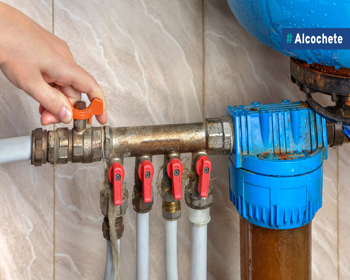 Corte de água na Rua de "O Século" no Samouco