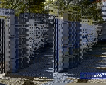 Mais ossários e columbários no cemitério de Alcochete