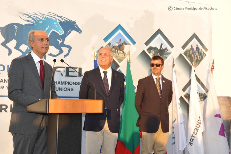 Alcochete acolheu cerimónia de abertura do Europeu de Endurance